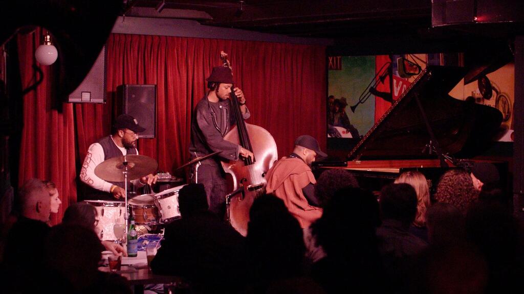 Jazz pianist Sullivan Fortner performs with his trio at the Village Vanguard.